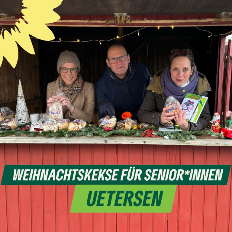 Weihnachtskekse für Senior*innen in Uetersen